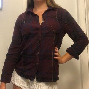 Cozy comfy long sleeve flannel